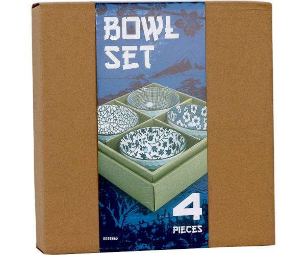 Asiatisches Bowl-Set